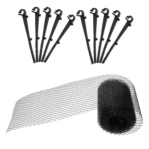 Operitacx Dachrinnen laubschutznetz mit Haken Feines Kunststoff gitternetz für Fallrohre Effektiver Laubfilter und Verstopfungsschutz für Dachrinnen und Traufen Operitacx Dachrinnen laubschutznetz mit Haken Feines Kunststoff gitternetz für Fallrohre Effektiver Laubfilter und Verstopfungsschutz für Dachrinnen und Traufen von Operitacx