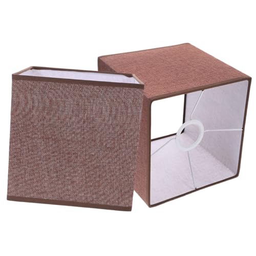 Operitacx Deckenlampenschirm Leinen Eleganter Lampenschirm für Hängelampe Tischlampe und Stehlampe für Schlafzimmer und Wohnzimmer von Operitacx