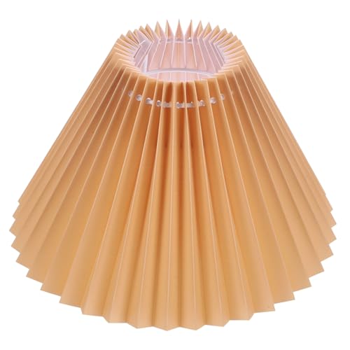 Operitacx Dekorativer Lampenschirm Khaki Faltenstoff Ersatz für Stehlampe Tischlampe Wandlampe Blickschützende Lichtabdeckung Langlebig Modern Passend für Schlafzimmer Wohnzimmer Operitacx Dekorativer Lampenschirm Khaki Faltenstoff Ersatz für Stehlampe Tischlampe Wandlampe Blickschützende Lichtabdeckung Langlebig Modern Passend für Schlafzimmer Wohnzimmer von Operitacx
