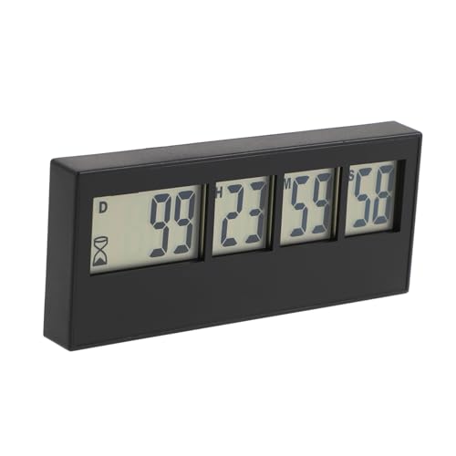Operitacx Digitale Countdown-Uhr Mit Tagen Für Ruhestand Urlaub Hochzeit Geburtstag Schwangerschaft Treffen Projekt Feiertag Mit Präzisem Zähler Und Lesbarem Display von Operitacx
