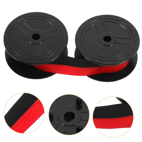 Operitacx Doppelspulen Farbband Schreibmaschine Ersatzband Schwarz rot Kompatibel Stardp Tintenband Langlebig von Operitacx