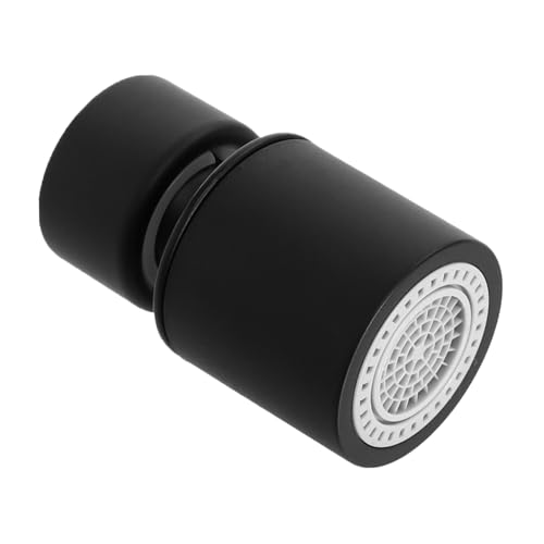 Operitacx Drehbarer Wasserhahnbelüfter Sprühkopfaufsatz mit Luftsprudler Wassersparender Küchenarmatur Aufsatz Schwenkbarer Luftsprudler für Spüle und Bad Sink Faucet Extender in Schwarz Operitacx Drehbarer Wasserhahnbelüfter Sprühkopfaufsatz mit Luftsprudler Wassersparender Küchenarmatur Aufsatz Schwenkbarer Luftsprudler für Spüle und Bad Sink Faucet Extender in Schwarz von Operitacx