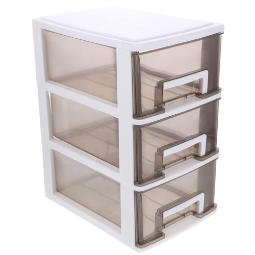 Operitacx Drei-lagiger Aufbewahrungsschrank Kunststoff Mit Transparenter Organizer Für Schreibtisch Multifunktionale Aufbewahrungsbox Für Kosmetik Und Kleinteile Tragbar Und Operitacx Drei-lagiger Aufbewahrungsschrank Kunststoff Mit Transparenter Organizer Für Schreibtisch Multifunktionale Aufbewahrungsbox Für Kosmetik Und Kleinteile Tragbar Und von Operitacx