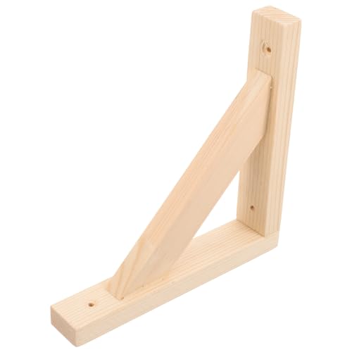 Operitacx Dreieckige Holzregalhalterung Wandmontierter Regalträger Massivem Holz Stabil und Langlebig für Schwebende und Vielseitige Anwendungen Operitacx Dreieckige Holzregalhalterung Wandmontierter Regalträger Massivem Holz Stabil und Langlebig für Schwebende und Vielseitige Anwendungen von Operitacx