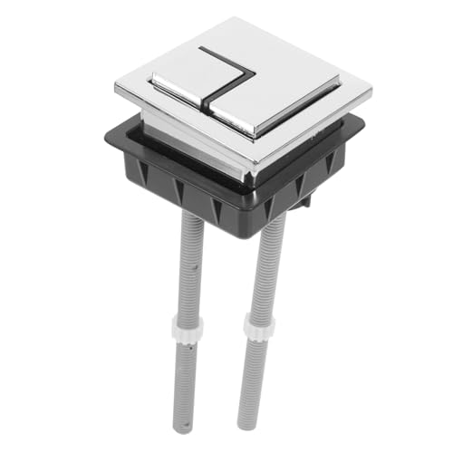 Operitacx Dual Flush Toilet Tank Button aus Langlebigem Abs Quadratischer Spülknopf Ersatz Installieren für Effiziente Wasserkontrolle im Badezimmer Kompatibel mit Standard Spülkästen Operitacx Dual Flush Toilet Tank Button aus Langlebigem Abs Quadratischer Spülknopf Ersatz Installieren für Effiziente Wasserkontrolle im Badezimmer Kompatibel mit Standard Spülkästen von Operitacx
