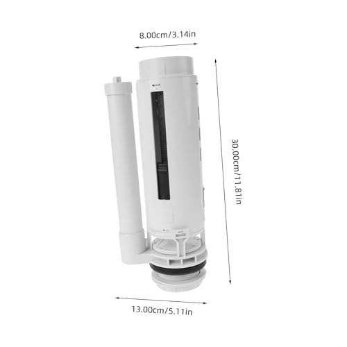 Operitacx Dual Flush Ventil Ersatzkit mit Schnellem Ablauf Einfache Installation ohne Werkzeug Kompatibel als Toiletten Füllventil Ersatzteil Langlebig und Effizient für Wc Spülkasten von Operitacx