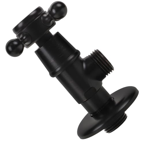 Operitacx Eckventil Messing Schwarz Retro Design für Badezimmer und Küchenspülen Leicht zu Installieren Hitzebeständig und Langlebig Operitacx Eckventil Messing Schwarz Retro Design für Badezimmer und Küchenspülen Leicht zu Installieren Hitzebeständig und Langlebig von Operitacx
