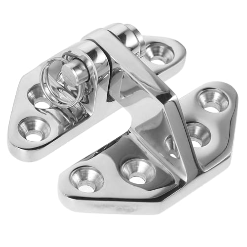 Operitacx Edelstahl Scharnier Heavy Duty Türscharnier Montage Robust Funktionierend Vielseitig Für Boot Yacht Kabinentür von Operitacx