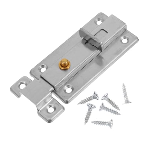 Operitacx Edelstahl Türriegel Doppelkopf Schiebeschloss für Innentüren Verstärkte Ausführung Rostfrei Sichere Verriegelung für Badezimmer und Hotel Zuverlässiger Schutz für Privatsphäre und Operitacx Edelstahl Türriegel Doppelkopf Schiebeschloss für Innentüren Verstärkte Ausführung Rostfrei Sichere Verriegelung für Badezimmer und Hotel Zuverlässiger Schutz für Privatsphäre und von Operitacx