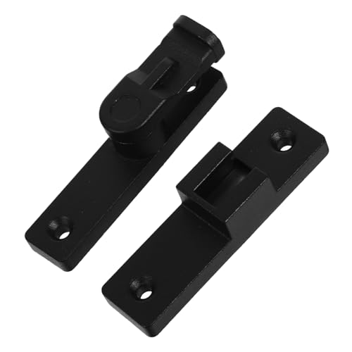 Operitacx Edelstahl Türriegel Nachtleuchtend No drill Montage Flexibel Sicherheitsriegel für Schiebetüren Balkon Badezimmer Fenster von Operitacx