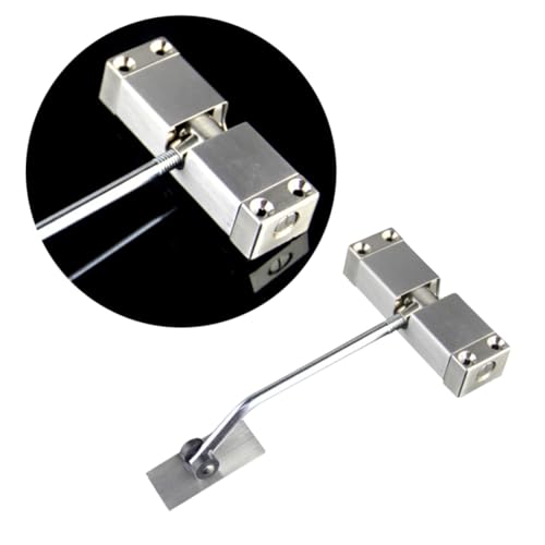 Operitacx Edelstahl Türschließer Automatischer Federtürschließer für Türen bis Oberflächenmontage mit Verstellbaren Schrauben Inklusive Befestigungsmaterial Leise und Sicher für Innen Operitacx Edelstahl Türschließer Automatischer Federtürschließer für Türen bis Oberflächenmontage mit Verstellbaren Schrauben Inklusive Befestigungsmaterial Leise und Sicher für Innen von Operitacx