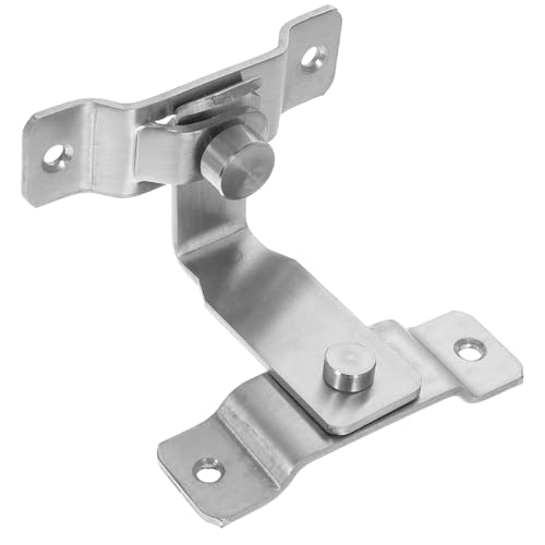 Operitacx Edelstahl Türschloss Winkel Tür Riegel Sicherheitsverschluss für Innentüren Rostfrei Rundliche Oberfläche Verdickter Riegel für Erhöhte Privatsphäre und Schutz im Wohnbereich Operitacx Edelstahl Türschloss Winkel Tür Riegel Sicherheitsverschluss für Innentüren Rostfrei Rundliche Oberfläche Verdickter Riegel für Erhöhte Privatsphäre und Schutz im Wohnbereich von Operitacx