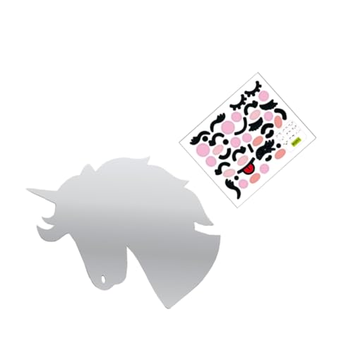 Operitacx Einhorn Spiegel Wandaufkleber Selbstklebend Dekorative Wanddeko Kinderzimmer Schlafzimmer Wohnzimmer DIY Entfernbare Wandsticker Silber Klein Operitacx Einhorn Spiegel Wandaufkleber Selbstklebend Dekorative Wanddeko Kinderzimmer Schlafzimmer Wohnzimmer DIY Entfernbare Wandsticker Silber Klein von Operitacx