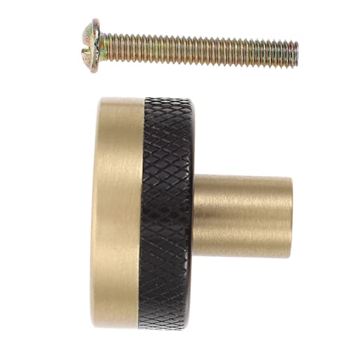 Operitacx Einlochiger Messing Türknopf Moderner Schrankgriff für Küchenschränke und Möbel mit Einfachem Design Langlebig und Einfach zu Montieren Operitacx Einlochiger Messing Türknopf Moderner Schrankgriff für Küchenschränke und Möbel mit Einfachem Design Langlebig und Einfach zu Montieren von Operitacx