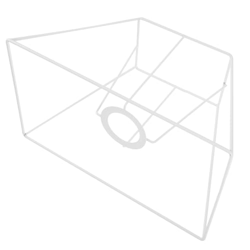 Operitacx Eisen Lampenschirm Gestell Form Metallrahmen DIY Lampenschirm Halterung für Tischlampen Stabile Lampenschirmhalter Metall Lampenschirmring Zubehör zum Selbermachen von Operitacx