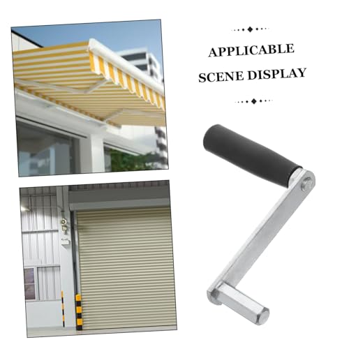 Operitacx Ergonomischer Fensterkurbelgriff Manuelle Bedienung Langlebig Kompatibel für Markisen Fenster Wohnmobil Rollladen Türöffner von Operitacx
