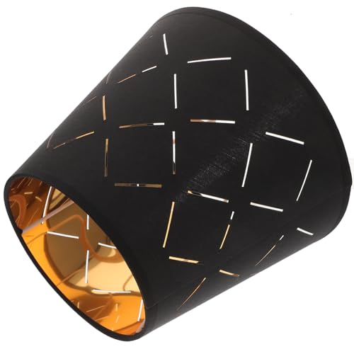 Operitacx Ersatz Lampenschirm für Tischlampe und Stehlampe Schwarz Gold Design für Wohnzimmer und Hotel Hochwertige Lichtabdeckung Installieren Minimalistischer Stil Augenschonend Operitacx Ersatz Lampenschirm für Tischlampe und Stehlampe Schwarz Gold Design für Wohnzimmer und Hotel Hochwertige Lichtabdeckung Installieren Minimalistischer Stil Augenschonend von Operitacx