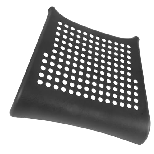 Operitacx Ersatz Sitzplatte für Esszimmerstuhl Pegboard Sitzfläche Schwarz Langlebig Einfach zu Montieren Kompatibel mit Loch Stühlen Praktische Stuhl Sitzfläche Zubehör von Operitacx