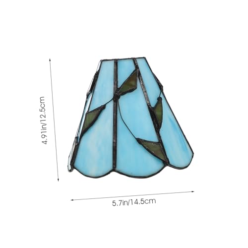 Operitacx Ersatzglas Lampenschirm aus Farbigem Buntglas für Pendelleuchte Wandlampe Deckenleuchte Schutzfunktion Staubdicht Lichtmuster Erzeugend Dekorativ und Augenschonend Mittelloch Operitacx Ersatzglas Lampenschirm aus Farbigem Buntglas für Pendelleuchte Wandlampe Deckenleuchte Schutzfunktion Staubdicht Lichtmuster Erzeugend Dekorativ und Augenschonend Mittelloch von Operitacx