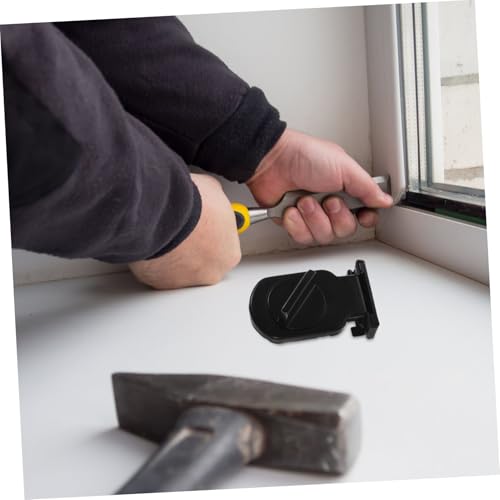Operitacx Fenstersicherung Kindersicherung für Schiebefenster ohne Bohren Metall Fenster und Türsicherung mit Silikonpads Stabile Kinderschutz Verriegelung für Sichere Wohnräume Mittelgroß von Operitacx