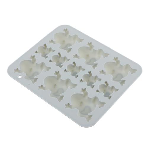 Operitacx Frosch Silikonform Für Fondant Kuchendekoration Langlebiges Silikon Einfache Handhabung Für Selbstgemacht Backprojekte 11 Verschiedene Größen Blau von Operitacx