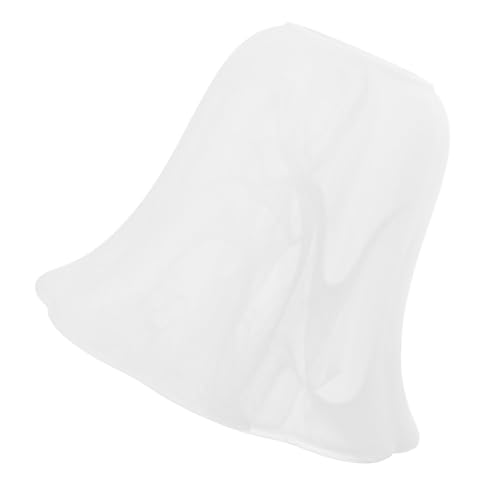 Operitacx Frosted Glas Lampenschirm für Kronleuchter und Deckenventilator Ersatz Lampenabdeckung mit Elegantem Europäischem Design Streut Licht Weich für Wohnzimmer und Wandleuchten von Operitacx