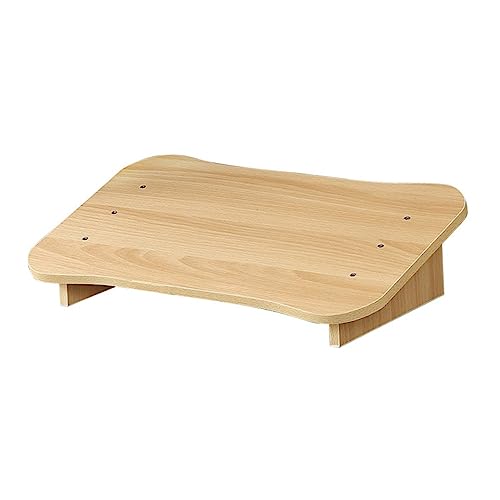 Operitacx Fußstütze Beine Unter Büro Schreibtisch Ergonomisch Hocker Für Schritt Wc-fußhocker Kleiner Fußhocker Tritthocker Aus Holz Fußresthocker Kleine Trittleiter Hölzern von Operitacx