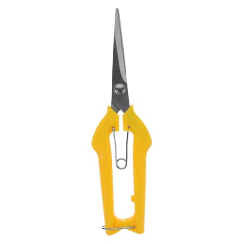Operitacx Gartenschere Pruning Shear mit Rutschfestem Griff Edelstahl Feinzahnige Schneide für Präzises Trimmen von Blumen Obstbäumen und Gartenpflanzen Handlich und Langlebig für von Operitacx