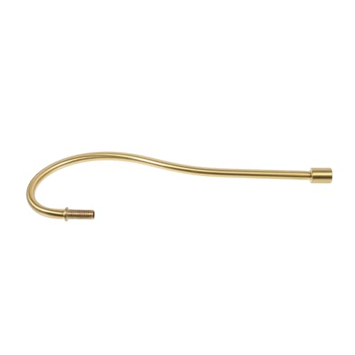 Operitacx Gebogener Lampenschaft aus Robustem Eisen Lampenbau Zubehör für Tischlampen DIY Reparatur Ersatzteil Stilvoller Lampenarm für Schreibtischleuchten von Operitacx