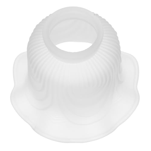 Operitacx Glas-lampenschirm Blütenform Weiß Kleine Hängelampe Lochdurchmesser Vintage Glas Lampenschirm Für Esszimmer Wohnzimmer Reverse Opening Deckenleuchte Ersatz Operitacx Glas-lampenschirm Blütenform Weiß Kleine Hängelampe Lochdurchmesser Vintage Glas Lampenschirm Für Esszimmer Wohnzimmer Reverse Opening Deckenleuchte Ersatz von Operitacx