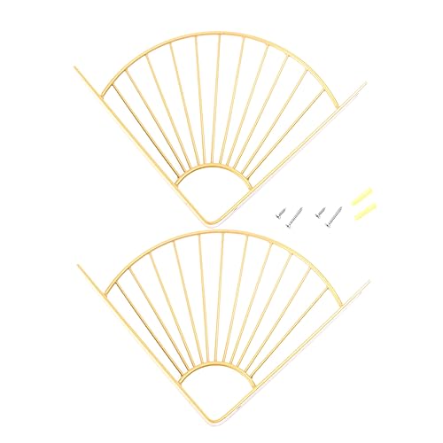 Operitacx Goldfarbene Teilig Fanförmige Regalhalter Robustem Wandwinkel und Stützklammer für Kleine bis Mittlere Regalbretter Rostfrei Einfache Montage Vielseitig für Haushalt und Garten Operitacx Goldfarbene Teilig Fanförmige Regalhalter Robustem Wandwinkel und Stützklammer für Kleine bis Mittlere Regalbretter Rostfrei Einfache Montage Vielseitig für Haushalt und Garten von Operitacx