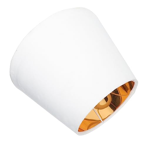 Operitacx Goldener Lampenschirm für Tischlampe Stoff Schlichtes Design Langlebig Einfach zu Montieren Geeignet für Schlafzimmer und Wohnzimmer Operitacx Goldener Lampenschirm für Tischlampe Stoff Schlichtes Design Langlebig Einfach zu Montieren Geeignet für Schlafzimmer und Wohnzimmer von Operitacx