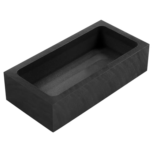 Operitacx Graphit-Barrenform Für Metallguss Gussschmelzform Zum Schmelzen Und Raffinieren Von Gold Silber Aluminium Kupfer Und Messing von Operitacx