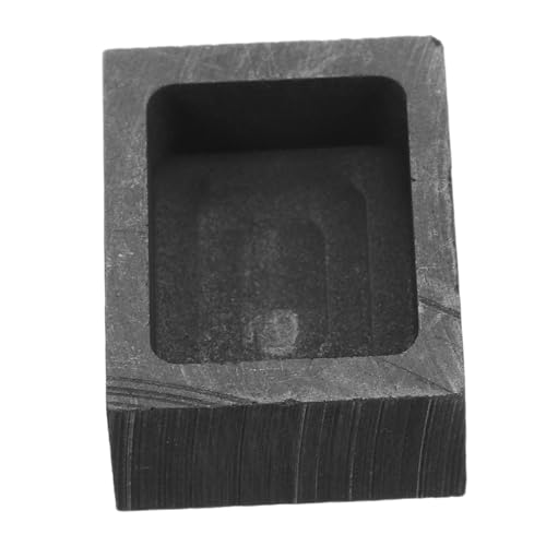 Operitacx Graphit Gussform für Schmuck Rechteckige Graphit Schmelzform zum Schmelzen von Gold und Silber Langlebig und Hitzebeständig Vielseitig Einsetzbar für DIY Juwelierarbeiten von Operitacx