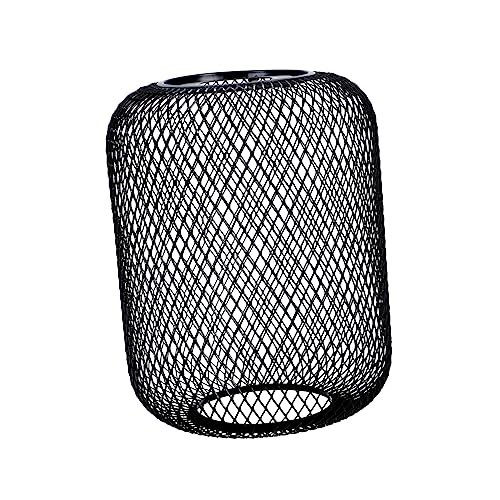 Operitacx Hängelampe Metall Lampenschirm Design Schwarz Dekorativer Mesh Lampenschirm für Deckenleuchten Stilvolle Beleuchtung für Wohnzimmer und Hotels Operitacx Hängelampe Metall Lampenschirm Design Schwarz Dekorativer Mesh Lampenschirm für Deckenleuchten Stilvolle Beleuchtung für Wohnzimmer und Hotels von Operitacx