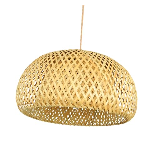 Operitacx Hängelampe mit Rattan Lampenschirm Vintage Deckenleuchte für Wohnzimmer Schlafzimmer und Restaurant Handgefertigt Natürlicher Look Sorgt für Sanftes Licht und Warme Operitacx Hängelampe mit Rattan Lampenschirm Vintage Deckenleuchte für Wohnzimmer Schlafzimmer und Restaurant Handgefertigt Natürlicher Look Sorgt für Sanftes Licht und Warme von Operitacx