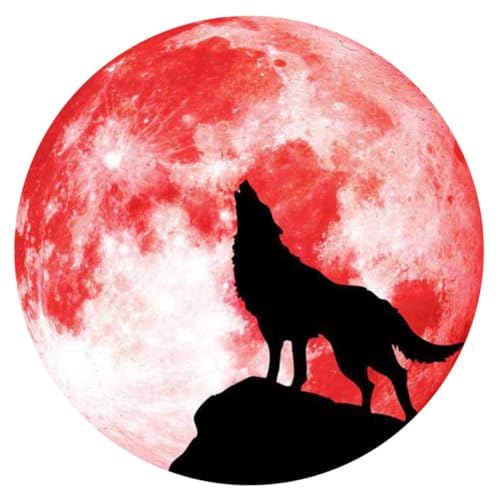 Operitacx Halloween Nachtleuchtender Mond Wandsticker Fluoreszierende Party Dekoration für Wohnzimmer Schlafzimmer Bad mit Wolfsmotiv Selbstklebend Halloween Wanddeko Operitacx Halloween Nachtleuchtender Mond Wandsticker Fluoreszierende Party Dekoration für Wohnzimmer Schlafzimmer Bad mit Wolfsmotiv Selbstklebend Halloween Wanddeko von Operitacx