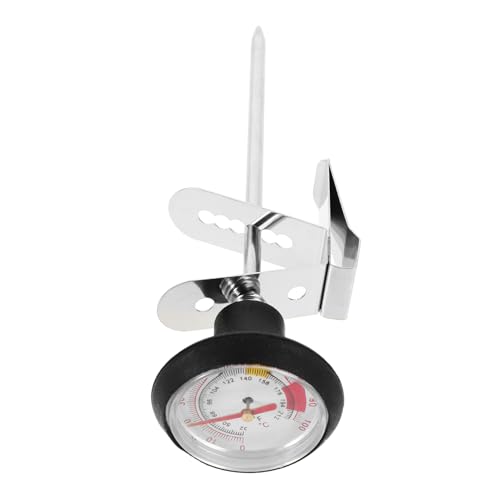 Operitacx Hand-fill-topf-thermometer Teethermometer Klemmthermometer Lebensmitteltemperatursonde Kaffeekessel Zuckerthermometer Getränkethermometer Milchthermometer Edelstahl 304 von Operitacx