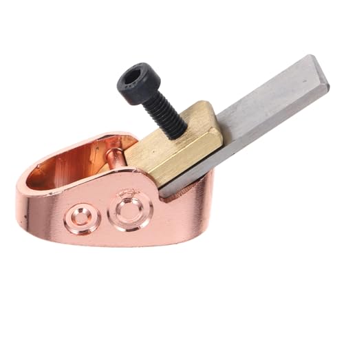 Operitacx Handhobel Klingenbreite Luthier Werkzeug für Violine Cello Holzoberflächenbearbeitung Handgefertigt Eleganter Messingkörper Ergonomisch für und Instrumentenbauer von Operitacx