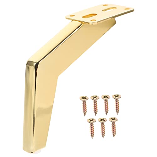 Operitacx Hardware -Fußzubehör Sofabeine aus Chrom Möbelfüße Beine für Schreibtisch Sofabeinplatte Stützbeine für Möbel Schrankbeinnivellierer Hochfestes raffiniertes Eisen Golden Operitacx Hardware -Fußzubehör Sofabeine aus Chrom Möbelfüße Beine für Schreibtisch Sofabeinplatte Stützbeine für Möbel Schrankbeinnivellierer Hochfestes raffiniertes Eisen Golden von Operitacx