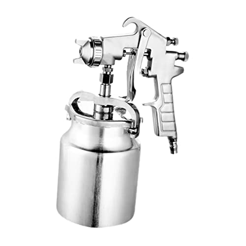 Operitacx Hochdruck Pneumatischer Lackierpistole Airbrush Spritzgerät für Möbel Auto Industrie Lackierarbeiten mit Zerstäubungsschutz und Vielseitigem Einsatz von Operitacx