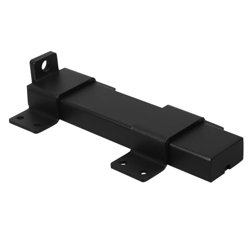 Operitacx Hochleistungs -Türverriegelung sichern Sie den schwarzen Riegel Sicherheitsriegel Riegel der Schiebetür Schiebetürschlossersatz Hochleistungsloch mit Vorhängeschlossloch Metall von Operitacx