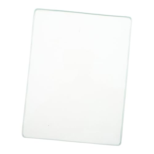 Operitacx Polierwerkzeug Aus Gehärtetem Glas Lederpoliergummi Glasglätter Für Handwerksprojekte Werkzeuge Zur Lederverarbeitung Polierplatte Für Leder Und Glas DIY-lederhandwerk-Tool von Operitacx