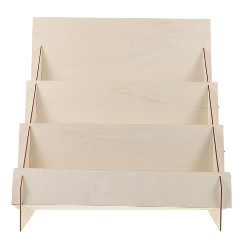 Operitacx Holz Card Display Ständer Stufiger Postkarten Organizer DIY Desktop Aufbewahrungsregal Multifunktionaler Holzständer für Telefon Grußkarten Bücher Verkaufsstände Operitacx Holz Card Display Ständer Stufiger Postkarten Organizer DIY Desktop Aufbewahrungsregal Multifunktionaler Holzständer für Telefon Grußkarten Bücher Verkaufsstände von Operitacx