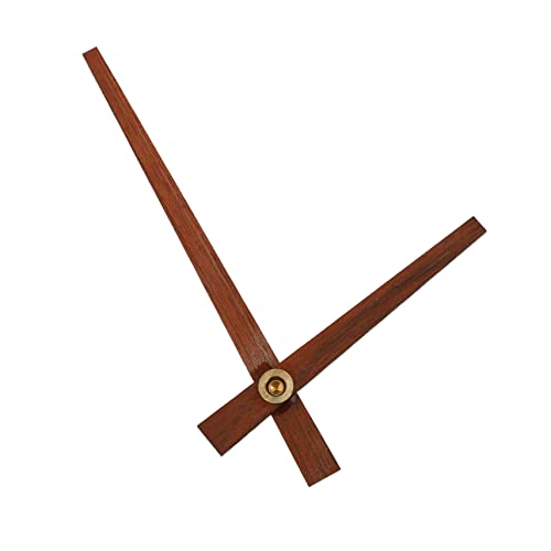 Operitacx Holz Wanduhr DIY Uhrwerk Mit Zeigern Brasilianisches Einfaches Design Für Bastelprojekte Und Reparaturen von Operitacx