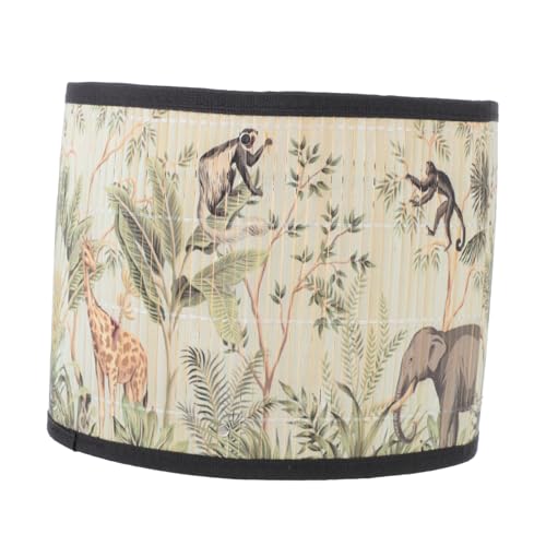 Operitacx Japanischer Lampenschirm Dekorativer Lampenaufsatz für Steh Tisch und Deckenlampen Vielseitiges Accessoire zur Raumgestaltung und Schmutzabweisend Elegantes Design für Zuhause von Operitacx