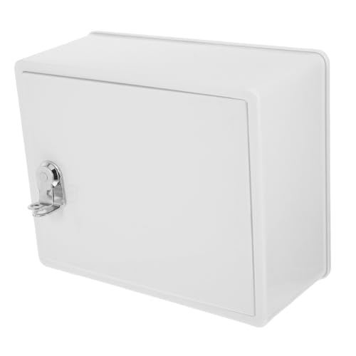 Operitacx Lockable Wall Mounted Storage Box Wandmontierter Milchbehälter Mit Schloss Für Aufbewahrung Im Freien Design Einfache Installation Vielseitig Einsetzbar Für Milchlieferungen Und von Operitacx