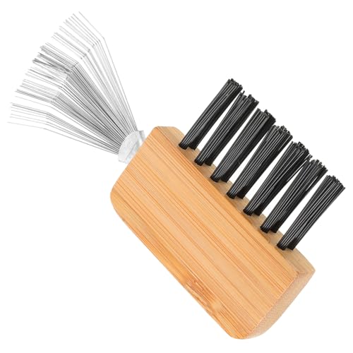 Operitacx Kenzan Reinigungswerkzeug für Blumenarrangements Ergonomischer Griff und Holzmaterial Einfach zu Reinigen Langlebig und Wiederverwendbar für Schnittblumen und Dekorationen von Operitacx