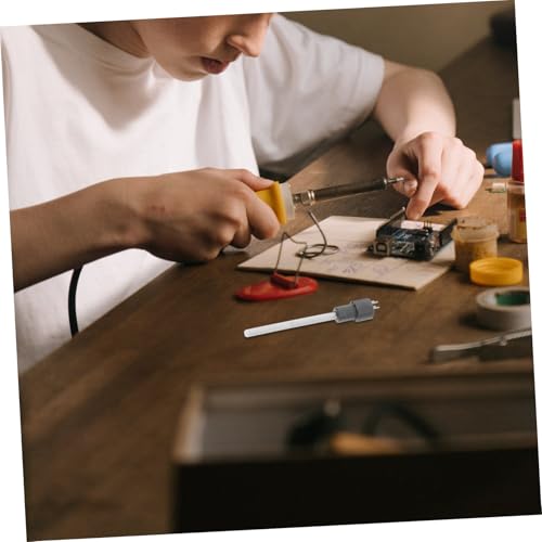 Operitacx Keramik heizelement für Lötkolben mit Vierkerniger Parallelheizung Schnelles Aufheizen Ergonomischer Griff für Professionelle Elektronikreparatur und DIY lötarbeiten Vielseitiges von Operitacx