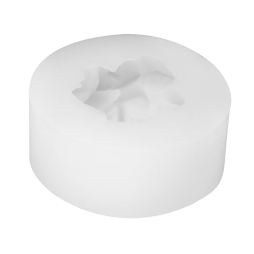 Operitacx Kerzenform Gießform für Kerzen aus Epoxid Formen aus Silikonharz Silikonformguss Blumenharzformen Silikon wiederverwendbare Epoxidharzform Kerze Silikonform Kieselgel Weiß von Operitacx